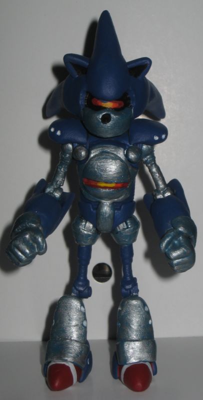 Custom Mecha Sonic figure (S3K version) by Geoffreysambursky1 on