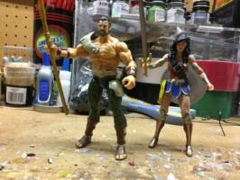 Aquaman (DC Infinite Heroes) Custom Action Figure