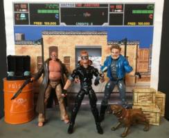 NARC Diorama and villains (G.I. Joe) Custom Diorama / Playset