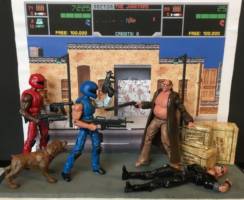NARC Diorama and villains (G.I. Joe) Custom Diorama / Playset