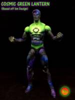 Cosmic Green Lantern (Based off of Ion) (Marvel Legends) Custom Action Figure