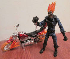 Johnny Blaze / Ghost Rider (Ghost Rider) Custom Action Figure [Jarael's Johnny Blaze / Ghost Rider custom figure...]
