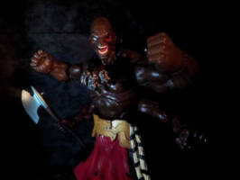 Bulrog, "The Bull", Demon Slayer from Sins of Laria (Original) Custom Action Figure