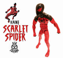Kaine Scarlet Spider-Man (Marvel Legends) Custom Action Figure
