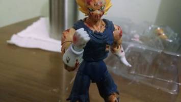 Majin Vegeta (Battle Damaged) (S.H. Figuarts) Custom Action Figure