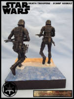 Death Troopers - Scarif Assault (Star Wars) Custom Diorama / Playset
