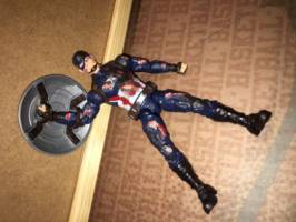 Captain America (MCU Beaten to the Verge of Death) (Marvel Legends) Custom Action Figure