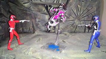 Succubus Hells Version 02 (Power Rangers) Custom Action Figure [Succubus Vs Deka Red & Deka Blue!]