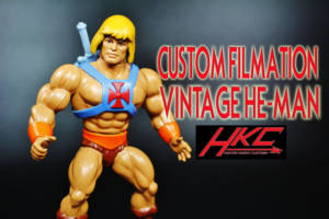 Filmation style Vintage He-Man (Masters of the Universe) (Masters of the Universe) Custom Action Figure