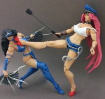 Kitana Vs. Poison (Mortal Kombat) Custom Action Figure