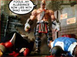 Kano-Gat, The Bipolar Mortal Fighter (Street Fighter) Custom Action Figure