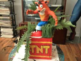 Crash bandicoot (Original) Custom Diorama / Playset