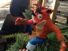 Crash bandicoot (Original) Custom Diorama / Playset