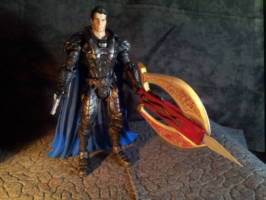 Rhys, The Demon Slayer from Sins of Laria (Original) Custom Action Figure