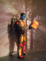 Chiss Mandalorian (Star Wars) Custom Action Figure