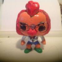 Funko POP! Professor Squawkencluck (Danger Mouse) Custom Statue / Bust