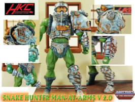 Snake Hunter Man-At-Arms (Classics version 2.0) (Masters of the Universe) Custom Action Figure