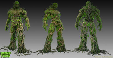Swamp Thing (DC Infinite Heroes) Custom Action Figure