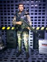 Booker DeWitt as colonial marine. (Aliens) Custom Action Figure