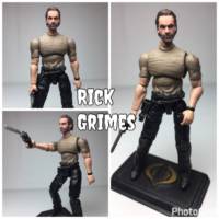 3.75" TWD Rick Grimes (G.I. Joe) Custom Action Figure
