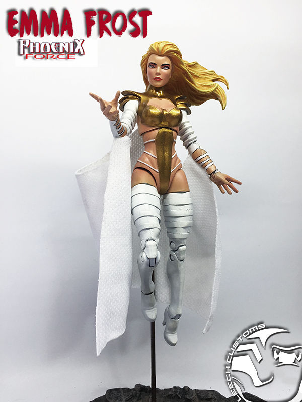 Phoenix force EMMA FROST (Marvel Legends) Custom Action Figure