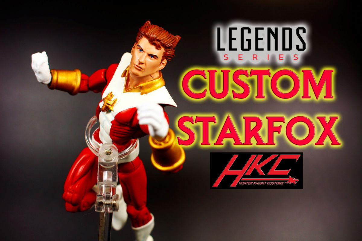 custom STARFOX Marvel Legends action figure by hunterknightcustoms on  DeviantArt