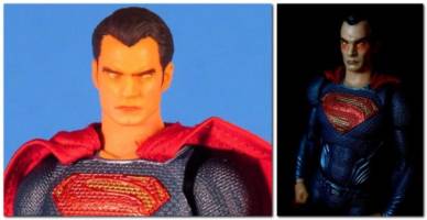 mafex Superman (DC Universe) Custom Action Figure