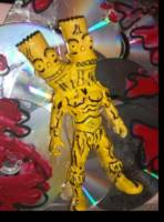 Double Headed Bart Barbarian (Simpsons) Custom Statue / Bust