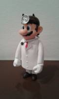 Doctor Mario (Super Mario Bros) Custom Action Figure