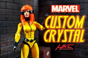 Crystal (Marvel Universe inhumans) (Marvel Universe) Custom Action Figure
