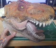T-Rex Bust (Jurassic Park) Custom Statue / Bust