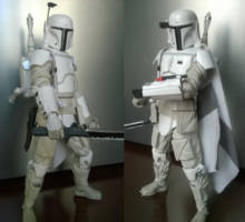 Boba Fett Prototype Darksaber (Star Wars) Custom Action Figure