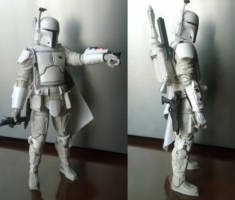 Boba Fett Prototype Darksaber (Star Wars) Custom Action Figure