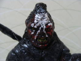 Half-Orc Warrior Of The White Hand (Figurine) (Lord of the Rings) Custom Miniature / Figurine [Face]