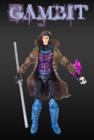 Gambit (Marvel Universe) Custom Action Figure [Gambit Front]