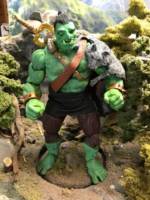 Tarnack  of the Jagged Tusk Clan -Ogre warrior- (Dungeons and Dragons) Custom Action Figure