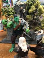 Tarnack  of the Jagged Tusk Clan -Ogre warrior- (Dungeons and Dragons) Custom Action Figure