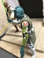 Master Yeeb Naloon and Jedi Kight Calnex Jord (Star Wars Clone Wars) Custom Action Figure