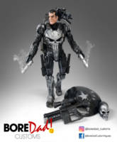 Punisher / Captain America / Ironman Mashup (Marvel Legends) Custom Action Figure