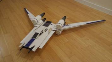 U-Wing 1:18 scale playset for 3.75" action figures (Star Wars) Custom Vehicle