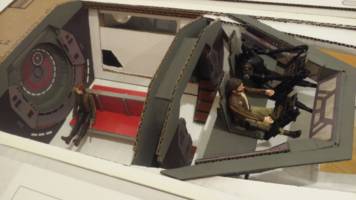 U-Wing 1:18 scale playset for 3.75" action figures (Star Wars) Custom Vehicle
