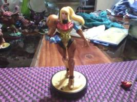 Damage Suit Samus (Super Smash Bros.) Custom Miniature / Figurine [The Finished product]