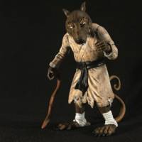 Comic Style Splinter (Teenage Mutant Ninja Turtles) Custom Action Figure