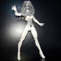 Emma frost - diamond form (Marvel Legends) Custom Action Figure