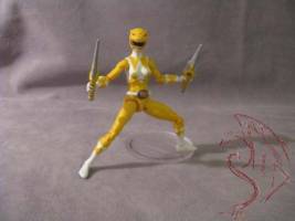 Yellow Ranger (Power Rangers) Custom Action Figure