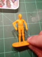 C-3po (Star Wars) Custom Miniature / Figurine [Before]