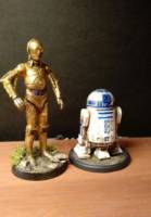 R2-d2 (Star Wars) Custom Miniature / Figurine [C-3PO and R2]