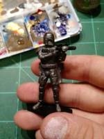 Boba Fett (Star Wars) Custom Miniature / Figurine [Before]