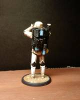 Sandtrooper (Sergeant) (Star Wars) Custom Miniature / Figurine [Back]
