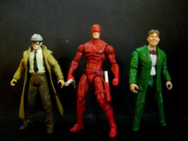 Ben Urich (Marvel Universe) Custom Action Figure [Ben, DD and Foggy]